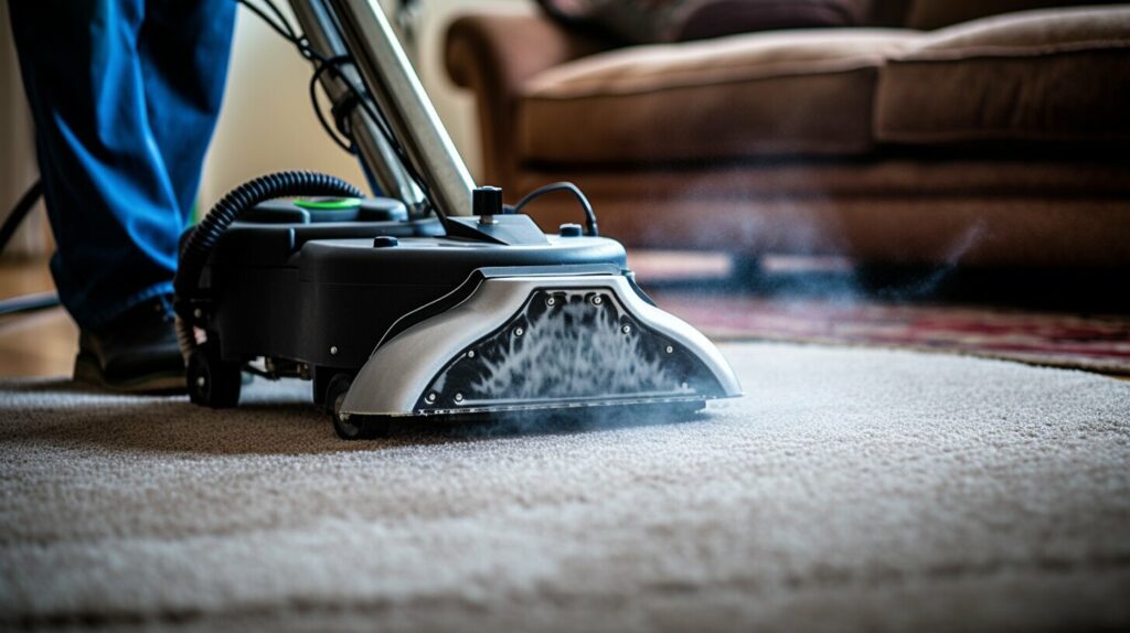 Professional Carpet Cleaning Process