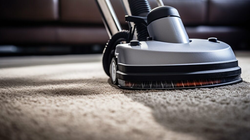 Carpet cleaning process